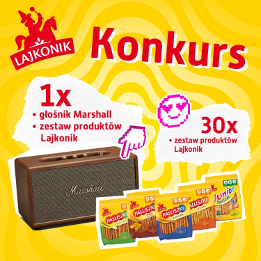 Konkurs "Paluszkowe hity z Lajkonikiem"