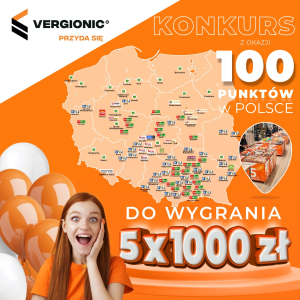 Konkurs "100 punktów Vergionic"