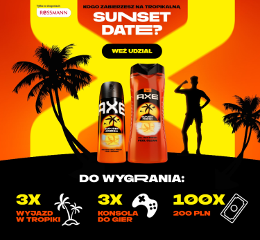 Konkurs AXE "Sunset date" Rossmann