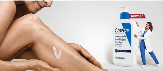 Konkurs "Zostań 1 z 150 Recenzentek Intensywnie Nawilżającej Emulsji do ciała dla skóry bardzo suchej i szorstkiej CeraVe"