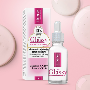 Konkurs "Zostań 1 z 50 Recenzentek kosmetyków Lirene Dermoprogram Effect Glassy"