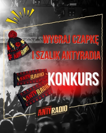 Wygraj zimową czapkę i szalik Antyradia! do godz. 10:00