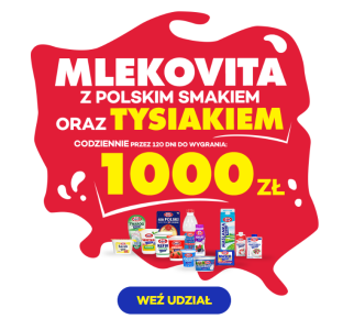 Loteria "Mlekovita Polskie" etapy dzienne