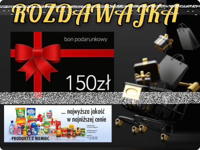 Wygraj bon 150zł na zakupy u sponsora