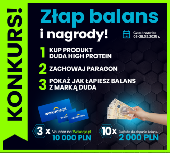 Konkurs "Łap balans i nagrody"