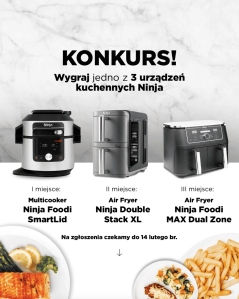 Konkurs "Kochasz gotowanie, a może potrzebujesz rozgrzać swoją miłość na nowo z drobną pomocą?"