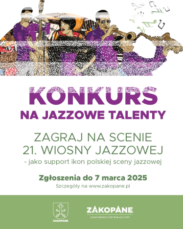 Konkurs Jazzowe Talenty Zakopane 2025
