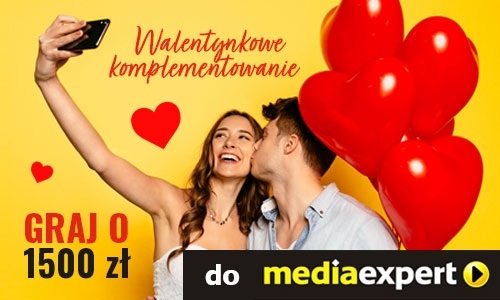 Konkurs "Walentynkowe komplementowanie w RMF FM" do godz. 13:00