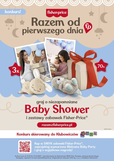 Konkurs "Fisher-Price - Razem od pierwszego dnia"