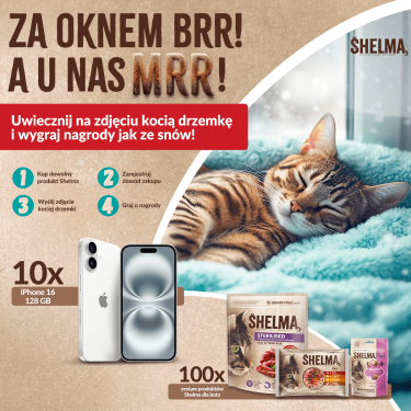 Wygraj w konkursie "Za oknem brr! A u nas mrr!" – atrakcyjne nagrody czekają!