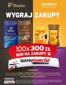 Konkurs "Tchibo - Wygraj zakupy" Intermarche