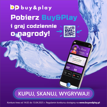 Konkurs "Buy&Play - Kupuj, skanuj, wygrywaj"