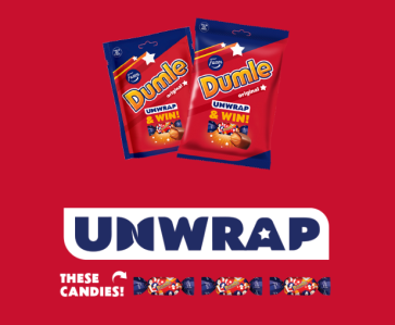 Konkurs Dumle "Unwrap & Win" etapy tygodniowe