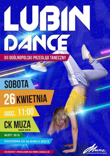 XII Ogólnopolski Przegląd Taneczny LUBIN DANCE 2025