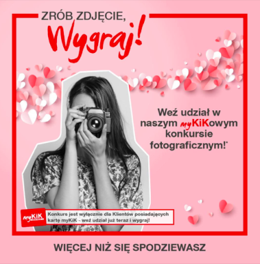 Walentynkowy konkurs KIK dla posiadaczy karty #myKiK