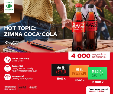 Promocja Coca-Cola w Carrefour Express