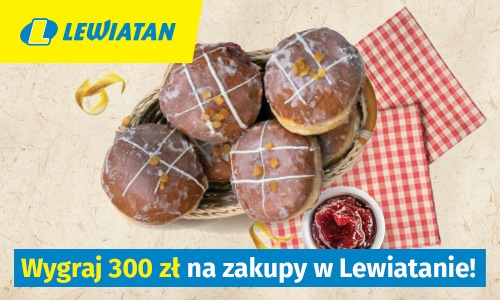 Wygraj 300 zł na zakupy w Lewiatanie! do godz. 10:00