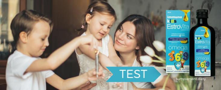 Konkurs "Co na odporność dziecka? TEST suplementu diety EstroVita Immuno Kids"