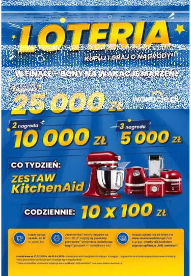 Loteria "Lewiatana 2025" etapy