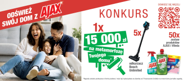 Konkurs "Odśwież swój dom z Ajax"