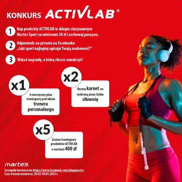 Konkurs "Activlab x Martes Sport"