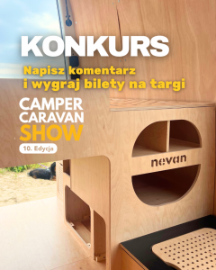 Wygraj bilety VIP na targi camper caravan show w Warszawie!