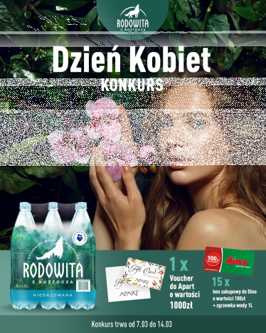 Konkurs "DINO x RODOWITA na dzień kobiet"