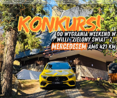 Konkurs od Twoje Domki Międzybrodzie - wygraj weekendowy pobyt w naszym domku