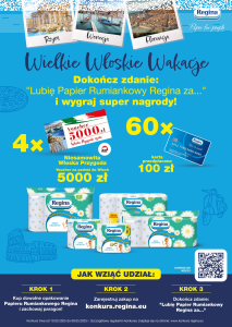 Konkurs "Regina Wielkie Włoskie Wakacje"