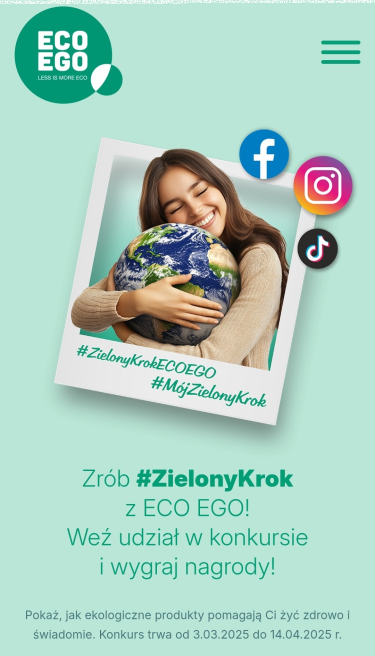 Konkurs "#ZielonyKrok z ECO EGO"