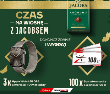 Konkurs ''Czas na wiosnę z Jacobsem'' Intermarche