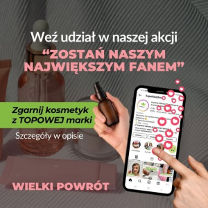 Konkurs "Zostań naszym największym fanem"