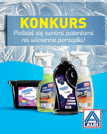 Konkurs "Podziel się patentami na wiosenne porządki"