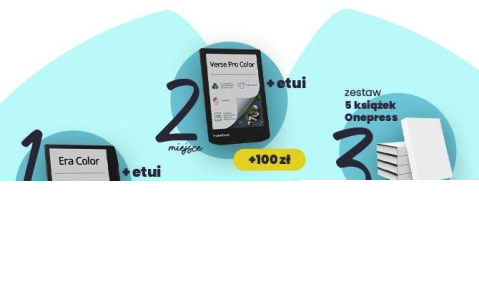 Konkurs "Wiosenne przebudzenie z Onepress i Pocketbook:od której książki zaczniesz?"