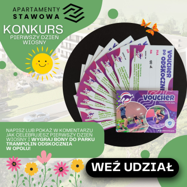 Wiosenny konkurs od Apartamenty Stawowa