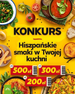 Konkurs "Hiszpańskie smaki w Twojej kuchni" Stokrotka