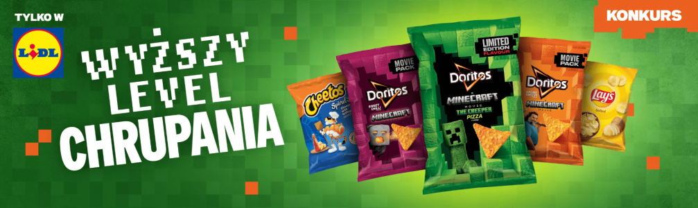 Konkurs Lay's, Cheetos, Doritos "Wyższy level chrupania" Lidl, etapy dzienne