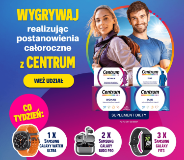 Konkurs "Całoroczne postanowienia z Centrum"