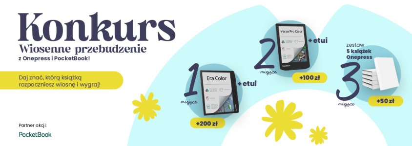 Wygraj czytnik PocketBook i bony na książki