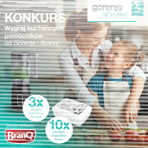 Wygraj kuchennych pomocników od Gorenje i BranQ