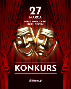 Konkurs z okazji Międzynarodowy Dnia Teatru
