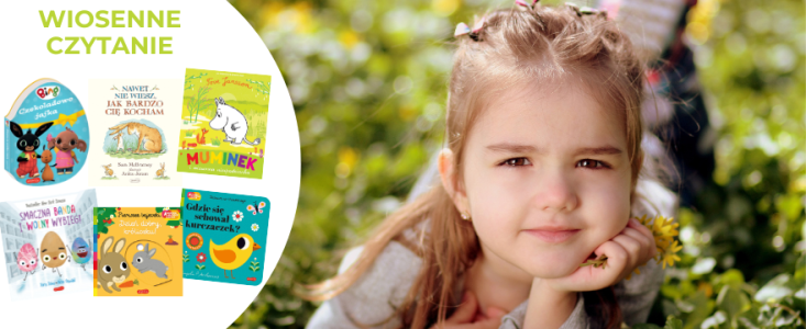 Konkurs "Wiosenne czytanie - recenzuj książki dla dziecka"