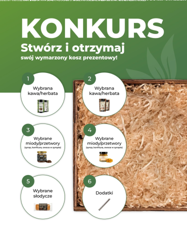 Konkurs "Stwórz swój wymarzony kosz prezentowy"