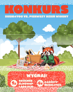 Konkurs "Pierwszy Dzień Wiosny  z SUSHI4YOU"