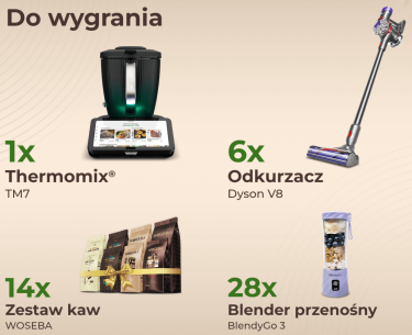 Loteria "Świętuj Wielkanoc z kawą WOSEBA i wygrywaj" Intermarche