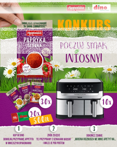 Konkurs "Poczuj smak wiosny" Dino