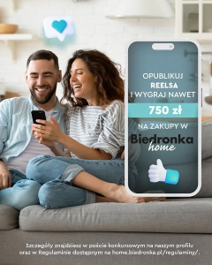 Wygraj darmowe zakupy w Biedronka Home?