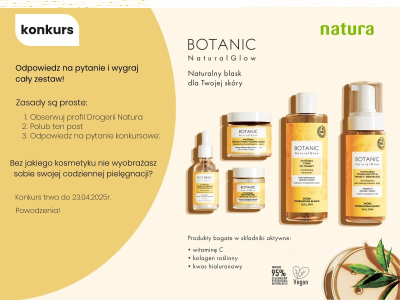 Konkurs "BOTANIC Natural Premiera"