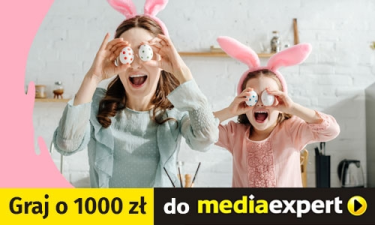 Konkurs "Graj o 1000 zł do Media Expert" do godz. 10:00