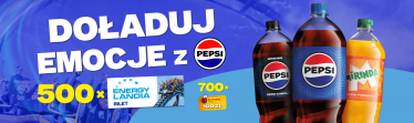 Konkurs "Doładuj emocje z Pepsi" Biedronka
